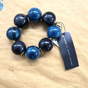 Lot of 3, Marc Jacobs Blue and Black Bracelet